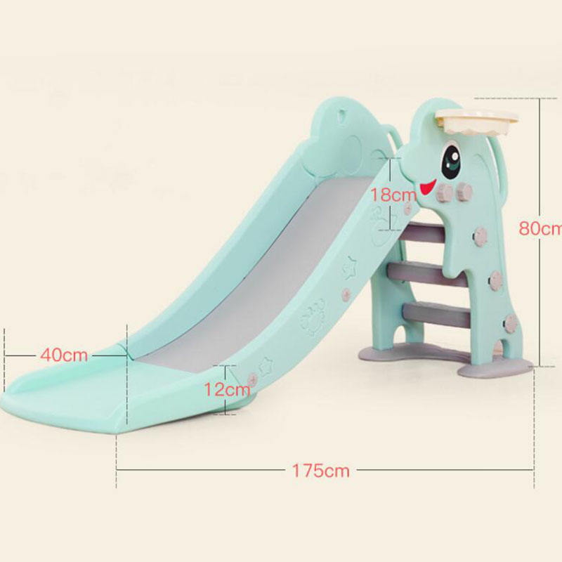 Baby playground kindergarten indoor cheap play children toys plastic kids slide for sale 