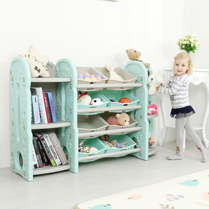 Hot sale indoor plastic kids toy chest high quality chlidren toy storage cabinet