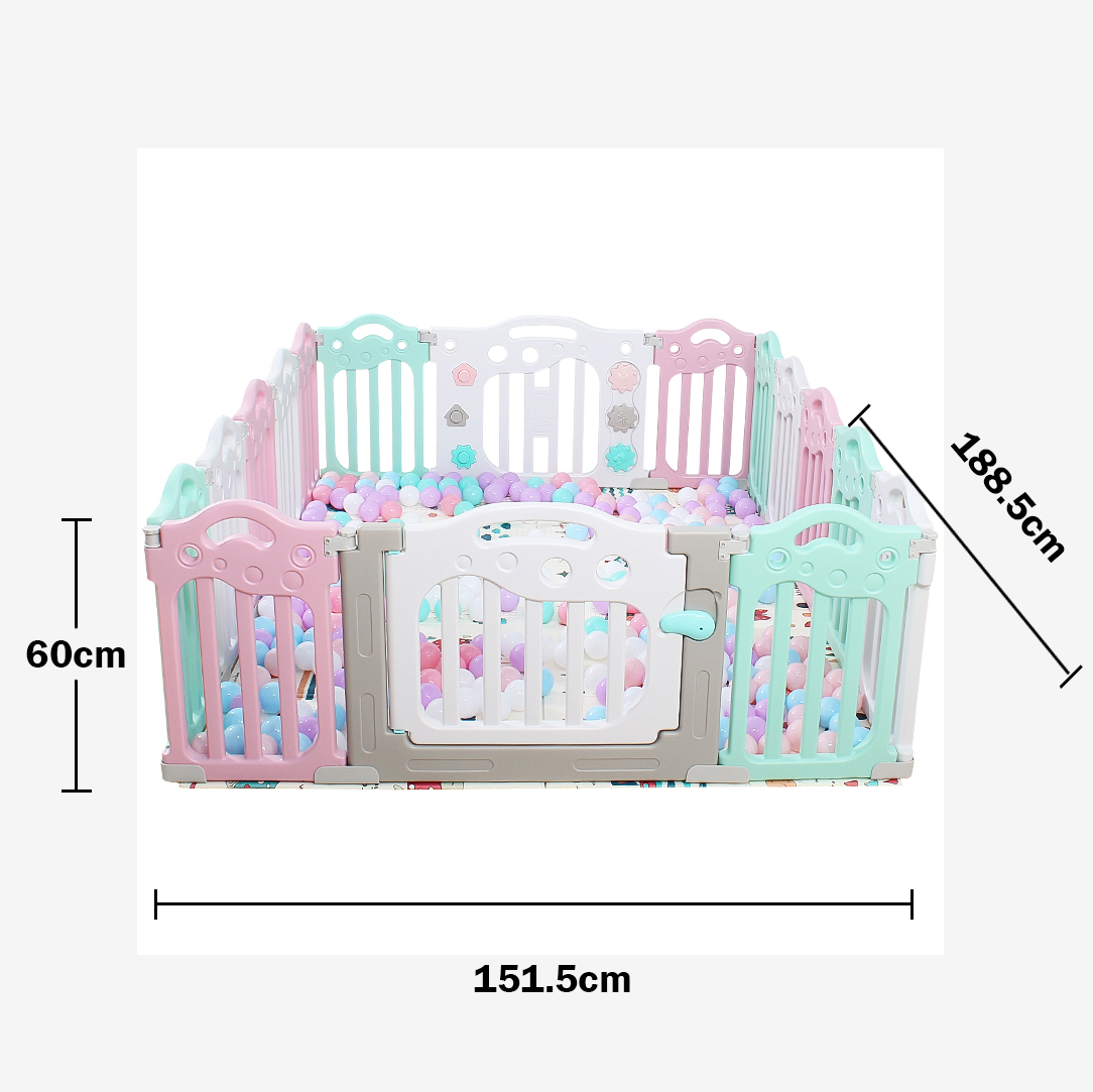 Children furniture indoor baby fence plastic playpens for sale
